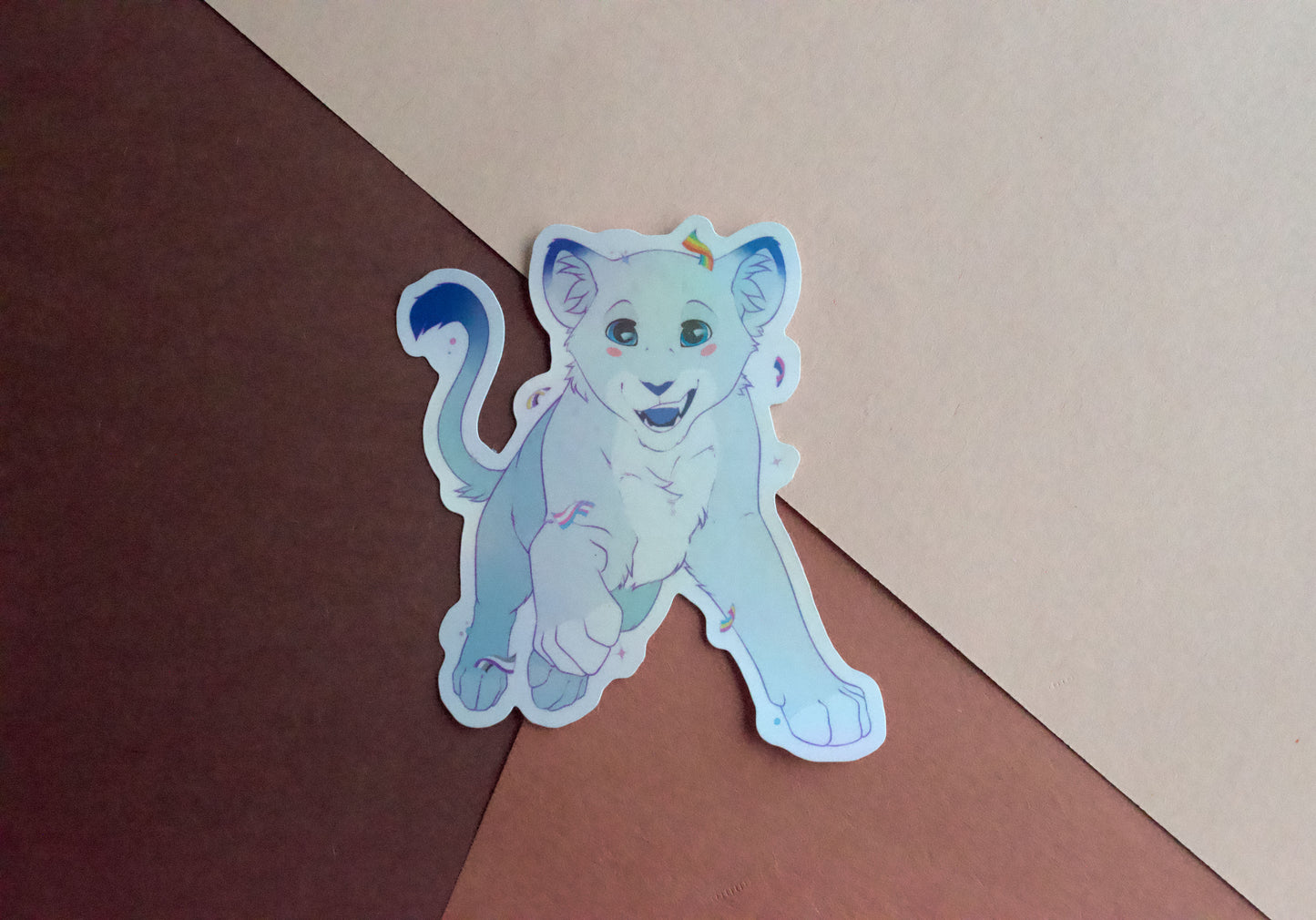 Lion Cub Sticker