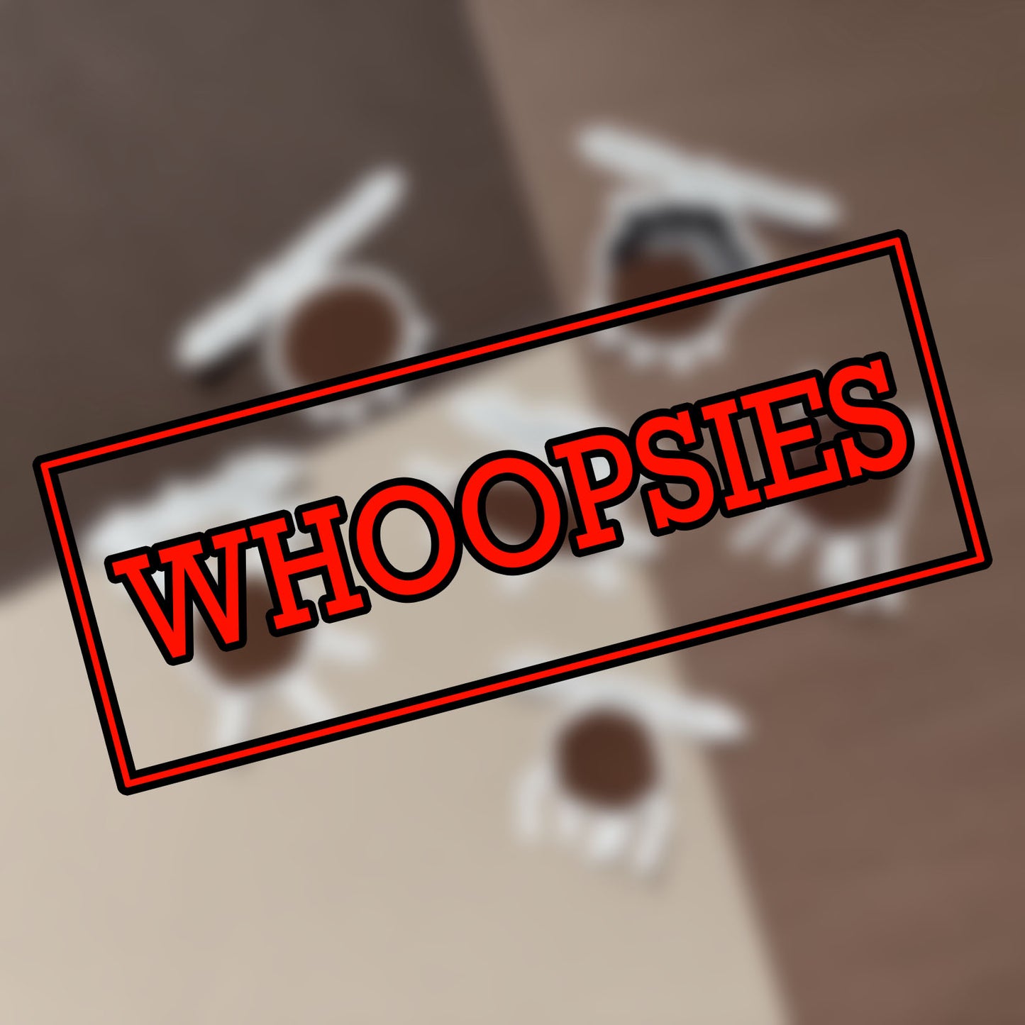 Low Budget Whoopsie Stickers