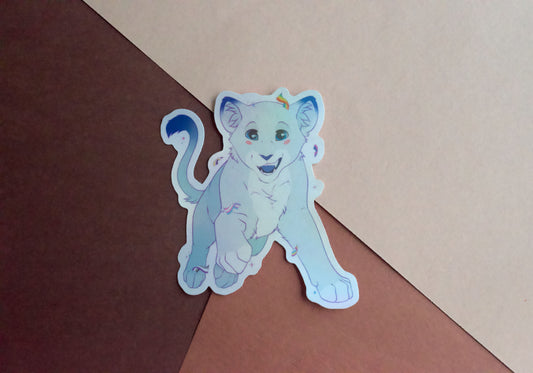 Lion Cub Sticker