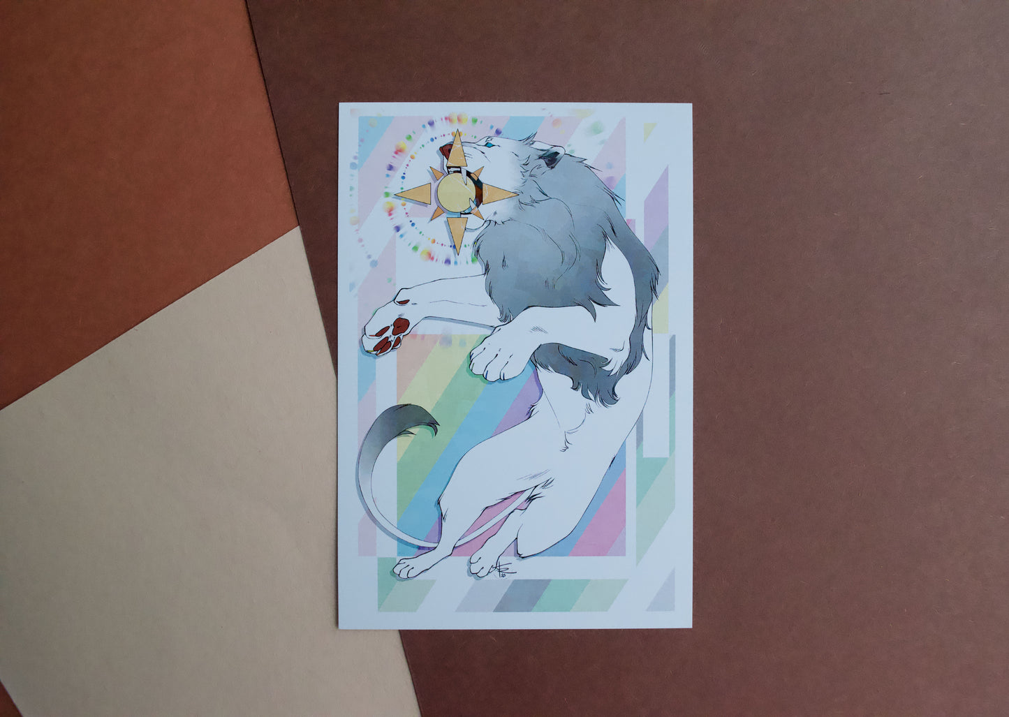 Pride Lion Mini Print