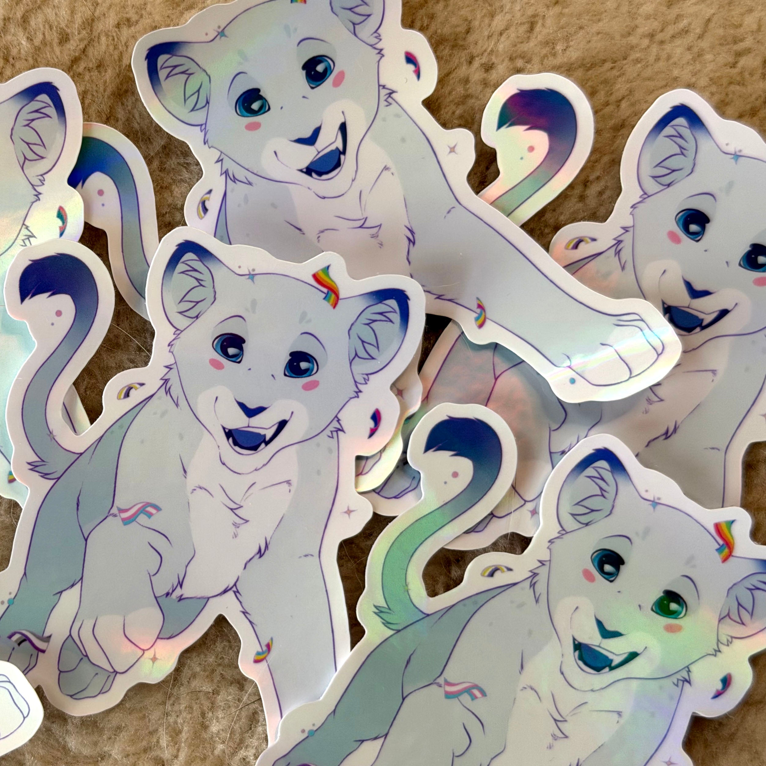 Lion Cub Sticker