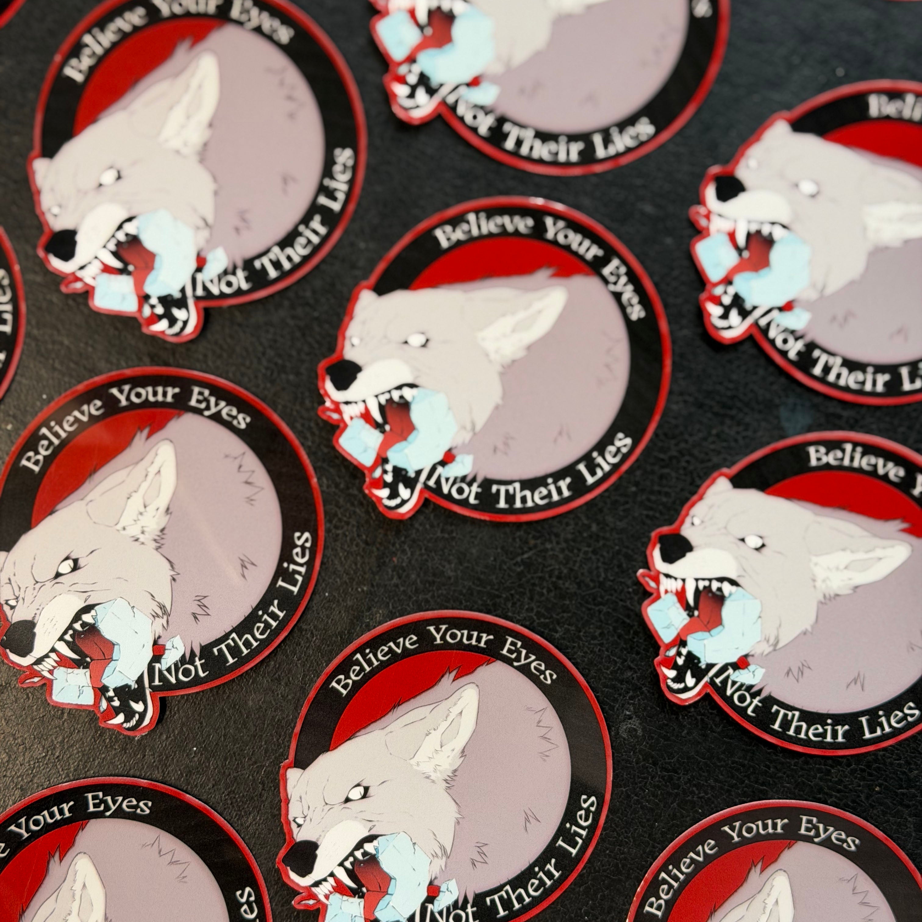 Believe Your Eyes Sticker