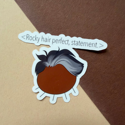 Low Budget Hair Sticker
